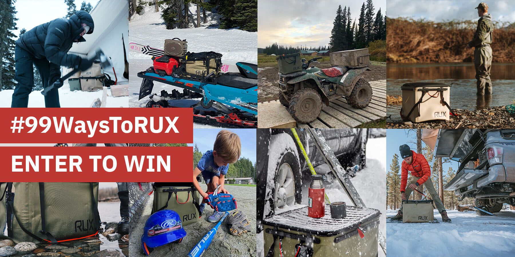Contest: #99WaysToRUX  Bonus: #RUXintervention